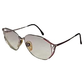 Lunettes de soleil en métal Yves Saint Laurent