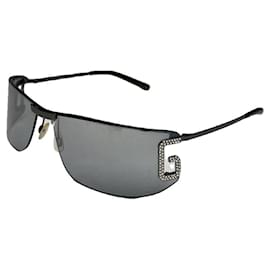 Dunkelgraue Metallsonnenbrille von Dolce & Gabbana