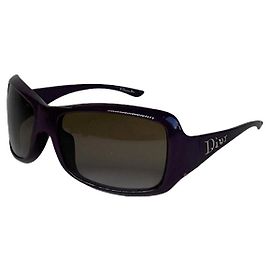 Gafas de sol de plástico moradas Dior