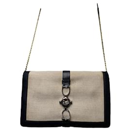 Celine Triomphe Ketten-Handtasche aus mehrfarbigem Leder - Céline