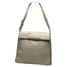 Borsa a mano in pelle beige Givenchy Whip