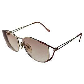 Occhiali da sole in metallo rosa Dior