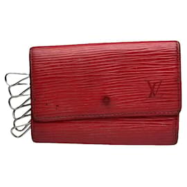 Louis Vuitton Lockme rote Lederhandtasche