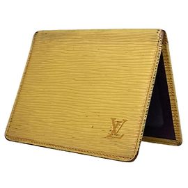 Borsa in pelle gialla Louis Vuitton