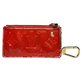 Borsa in pelle rossa Dauphine di Louis Vuitton