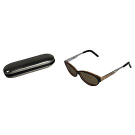 Jean Paul Gaultier orange Metallsonnenbrille