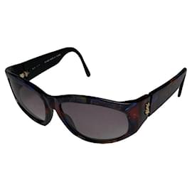 Lunettes de soleil en plastique multicolores Yves Saint Laurent