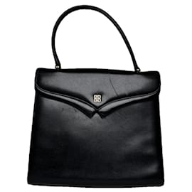 Borsa in pelle nera Givenchy 4G