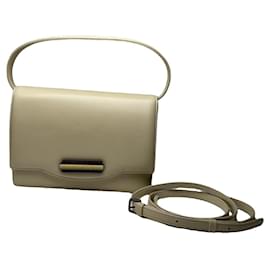 Borsa a mano in pelle beige Givenchy Whip