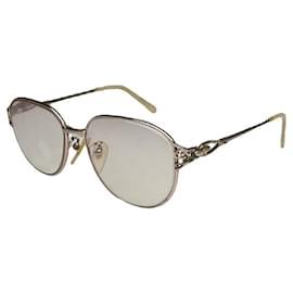 Gafas de sol de metal dorado Celine - Céline