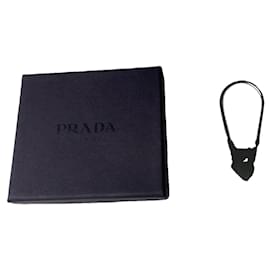 Prada Silver Steel Pendant