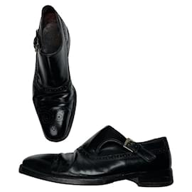 Gucci Queercore Marrone Pelle Laccata Con Lacci