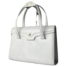 Sac à main en cuir blanc Givenchy 4G