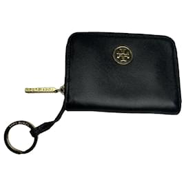 Tory Burch schwarze Lederbörse