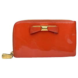 Borsa in pelle verniciata rossa Miu Miu