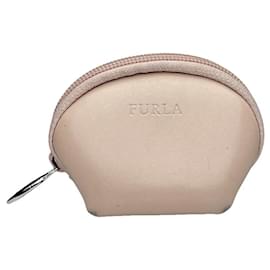 Clutch in pelle beige Furla