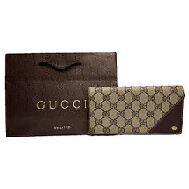 Borsa in pelle grigia Gucci Neo Vintage