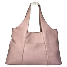 Autre Marque Borsa in pelle rosa non firmata
