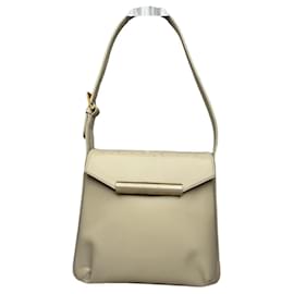 Borsa a mano in pelle beige Givenchy Whip
