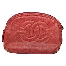 Borsa in pelle rossa Chanel