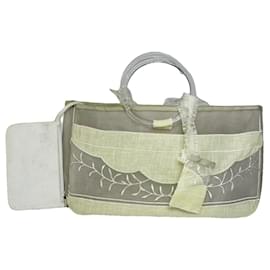 Borsa a mano in pelle bianca Gucci