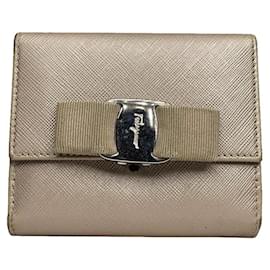 Borsa in pelle rosa Salvatore Ferragamo