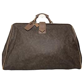 Borsa da viaggio in pelle marrone Givenchy