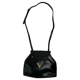 Borsa a mano in pelle nera Givenchy Whip