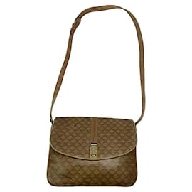Céline Celine SAC 16 BESACE Borsa in pelle marrone