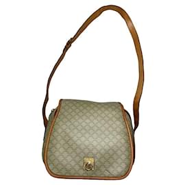 Borsa a mano in pelle beige Celine Tabou - Céline