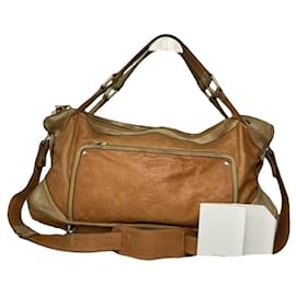 Céline Celine braune Leder-Reisetasche