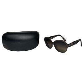 Gafas de sol de plástico marrón Salvatore Ferragamo