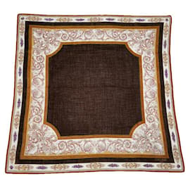 Celine Brown Seidenhandkerchief - Céline