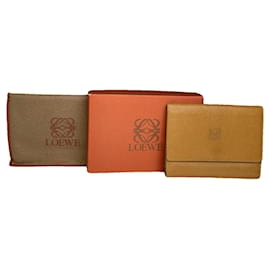 Loewe Puzzle Yellow Leather Purse