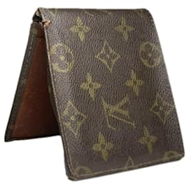 Borsa in pelle marrone Louis Vuitton Flore