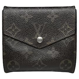 Piccola borsa in pelle marrone Louis Vuitton Multiple