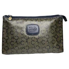 Céline Clutch in pelle nera Celine Trotteur