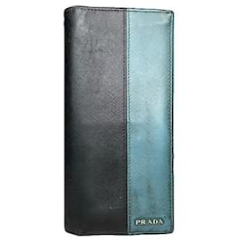 Borsa in pelle nera Prada