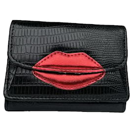 Autre Marque Borsa in pelle nera non firmata