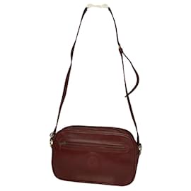 Cartier Bordeaux Lederhandtasche