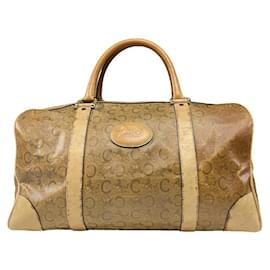 Borsa in pelle marrone Celine Tabou - Céline