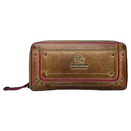 Burberry Brown Leather Wallet