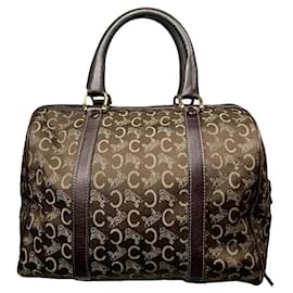 Céline Borsa in pelle marrone Celine Tabou
