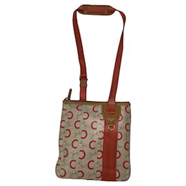 Celine Triomphe orange Baumwollhandtasche - Céline