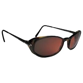 Cartier orange Metall Sonnenbrille