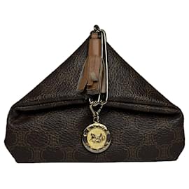 Céline Borsa in pelle marrone Celine