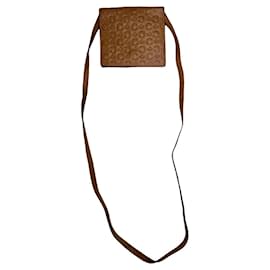 Céline Borsa in pelle arancione Celine Triomphe