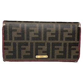 Fendi Baguette Brown Leather Wallet