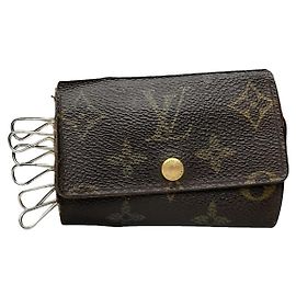Borsa in pelle marrone Louis Vuitton Lockme