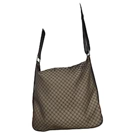 Celine Ava Brown Baumwollhandtasche - Céline
